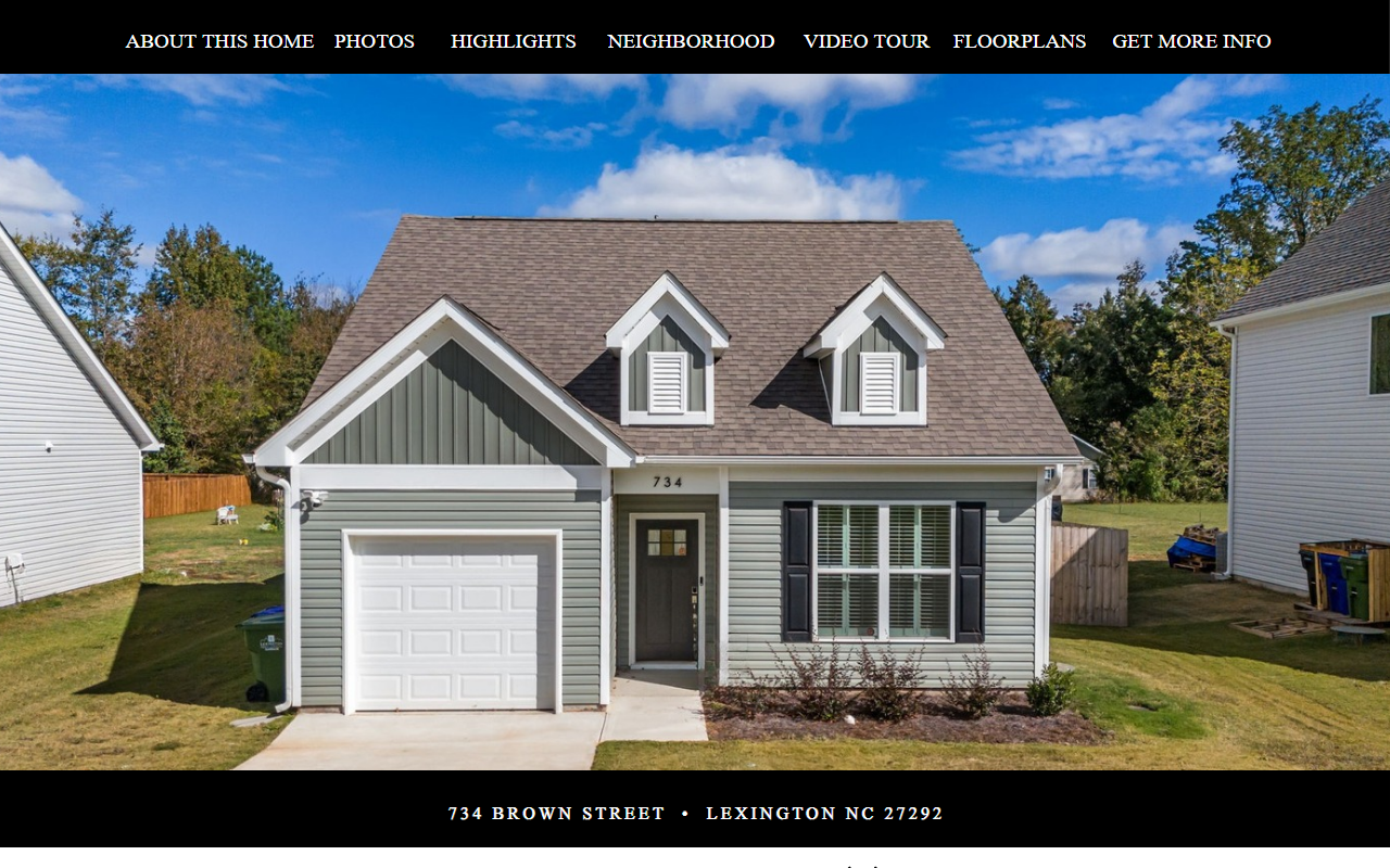 734brownstreet.com screenshot
