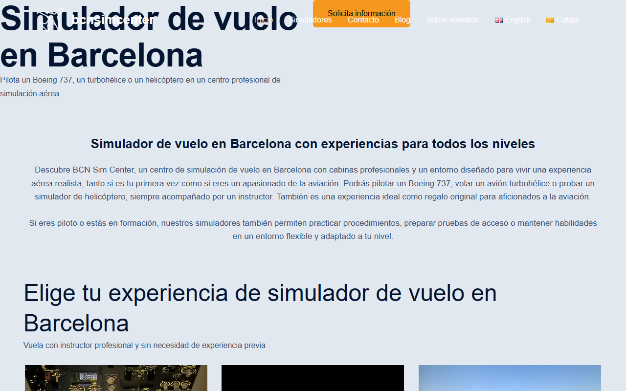 737barcelona.com screenshot
