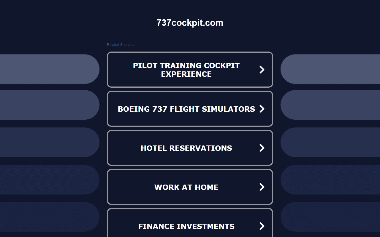 737cockpit.com screenshot