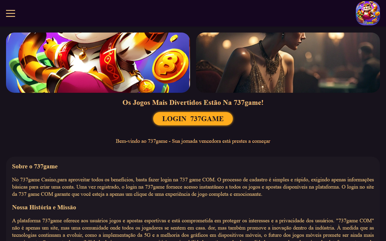 737gamelogin.com screenshot