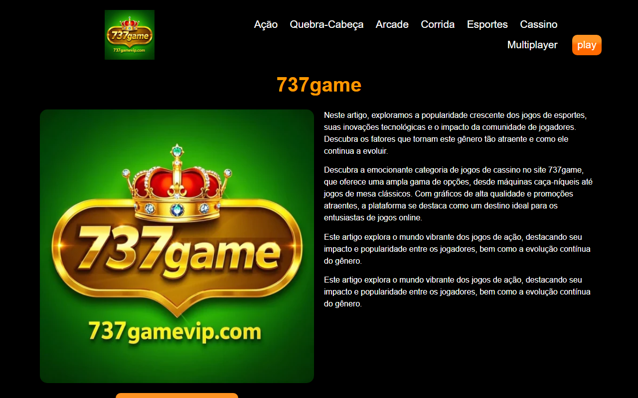 737gamevip.com screenshot
