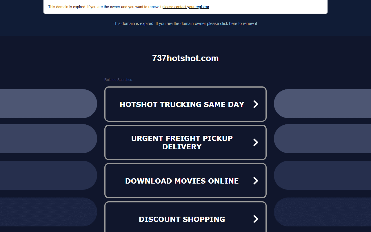 737hotshot.com screenshot