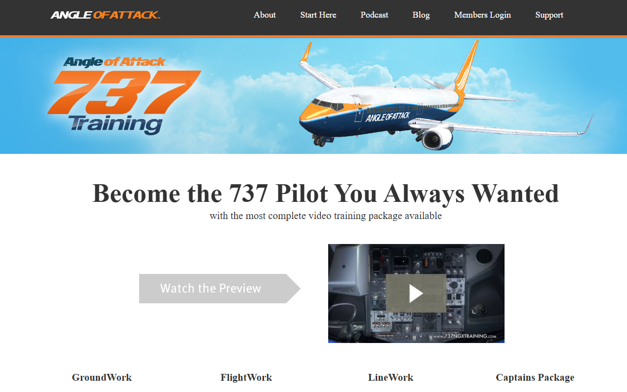 737ngxtraining.com screenshot