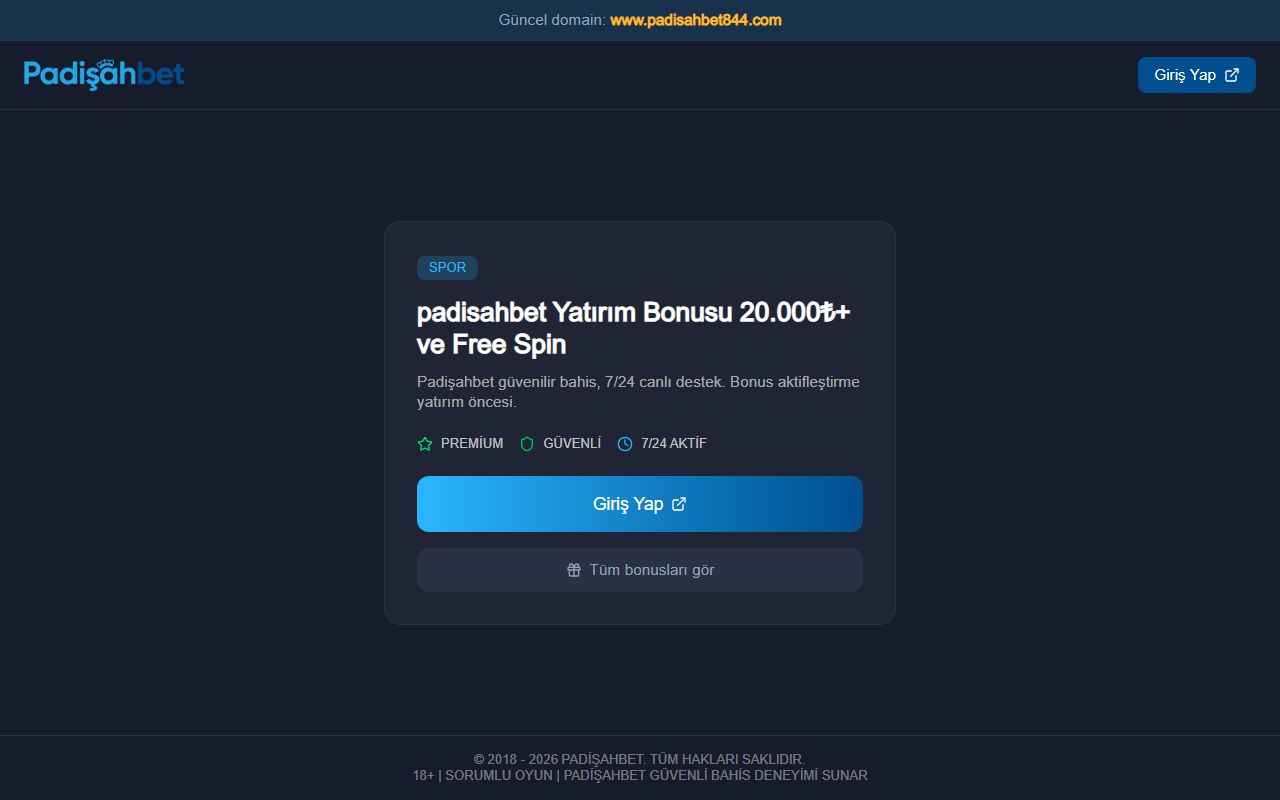 737padisahbet.com screenshot