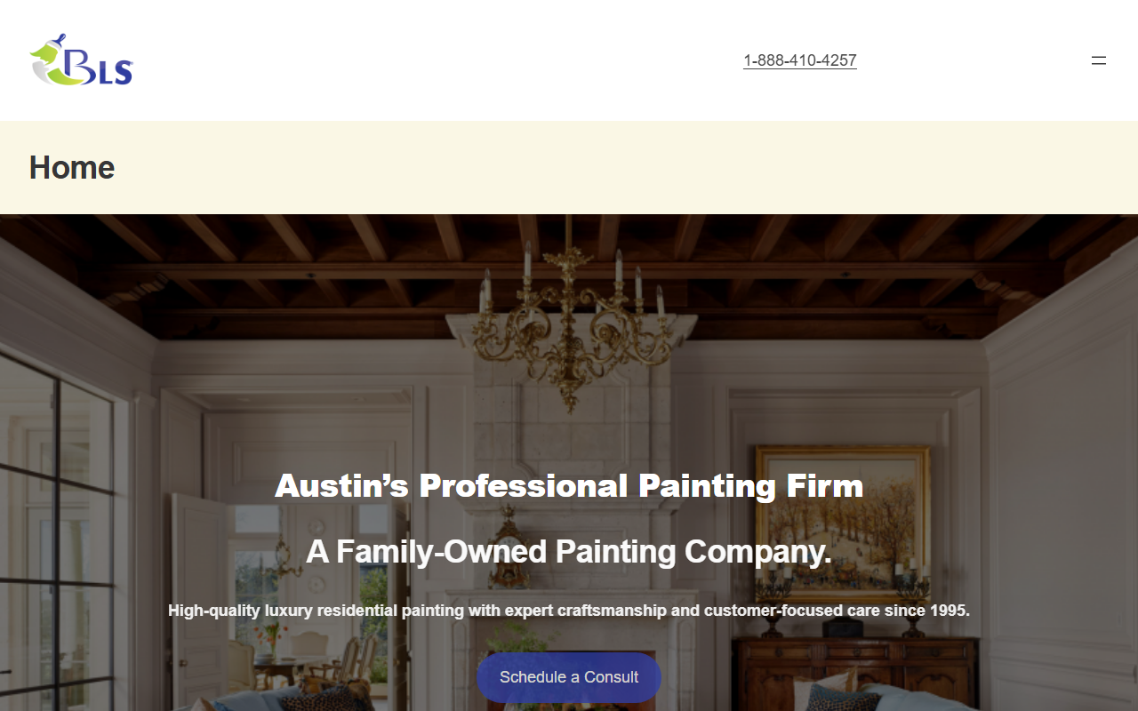 737painting.com screenshot