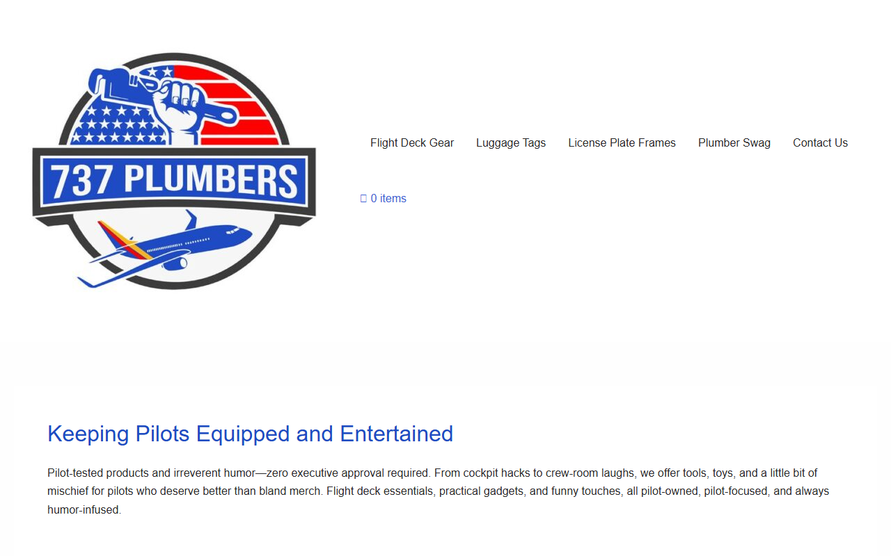 737plumbers.com screenshot