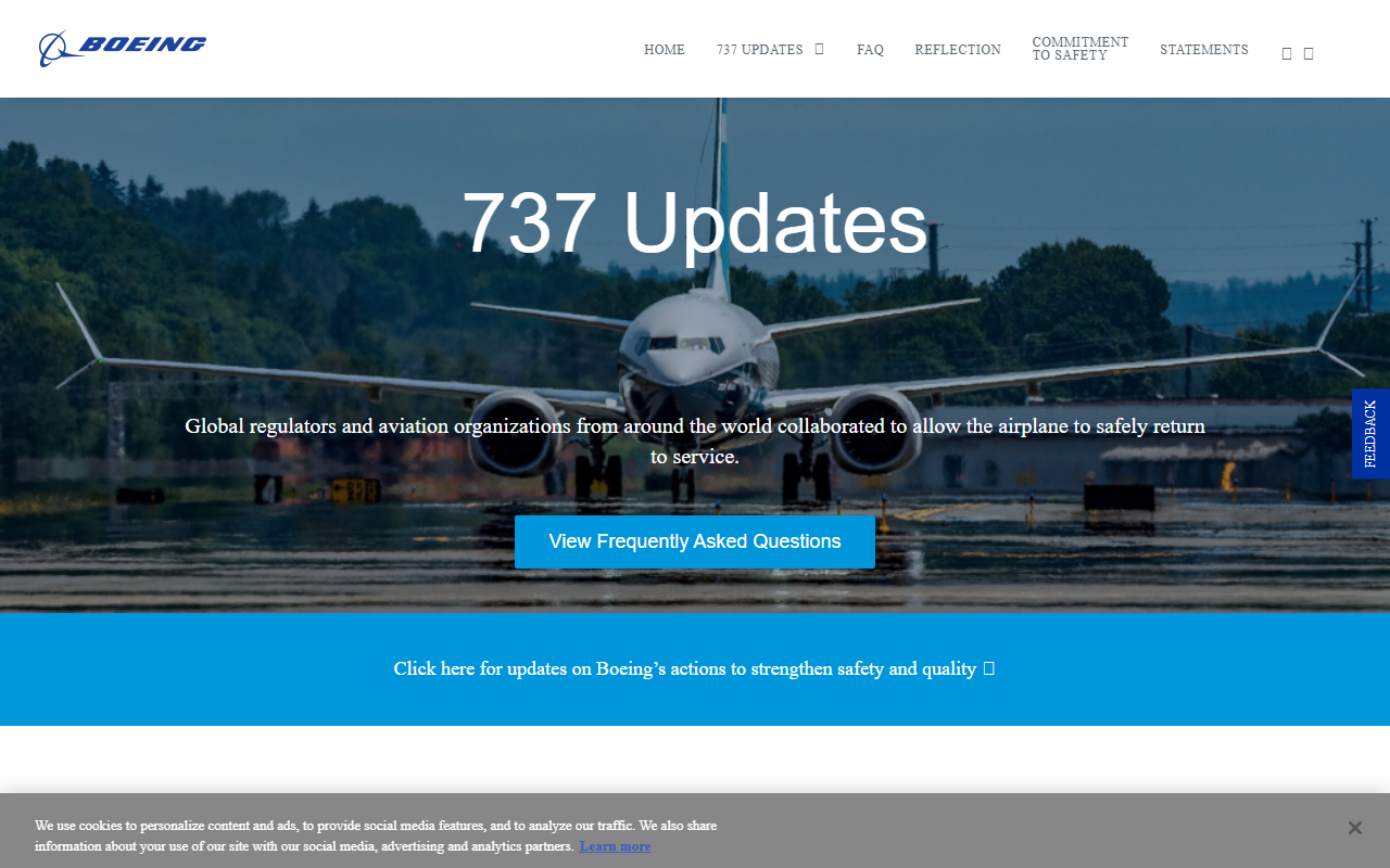 737updates.com screenshot