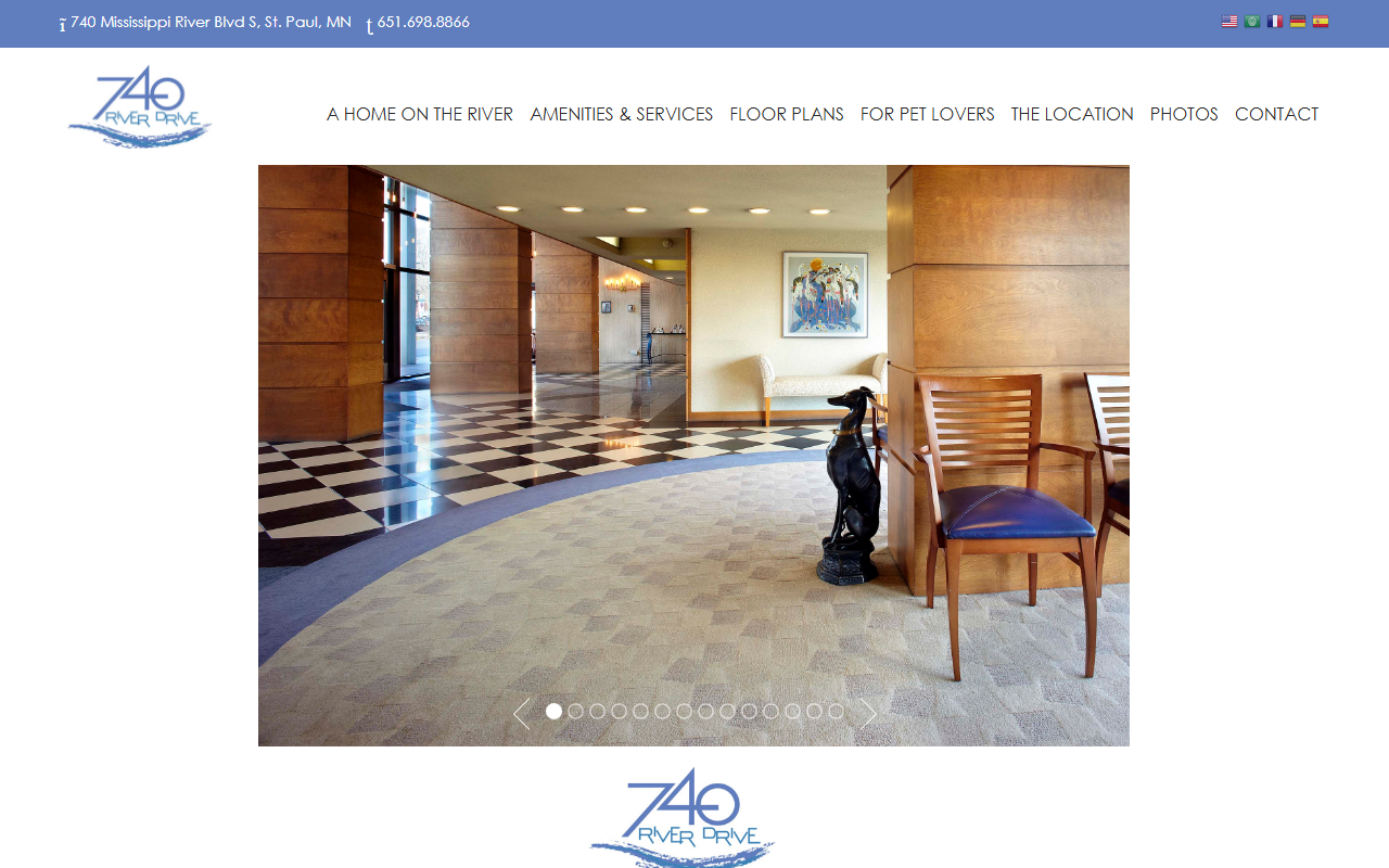 740riverdr.com screenshot