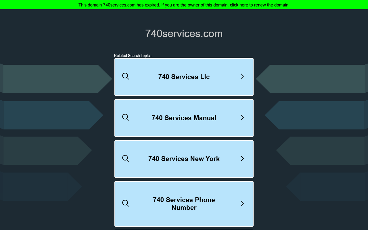 740services.com screenshot