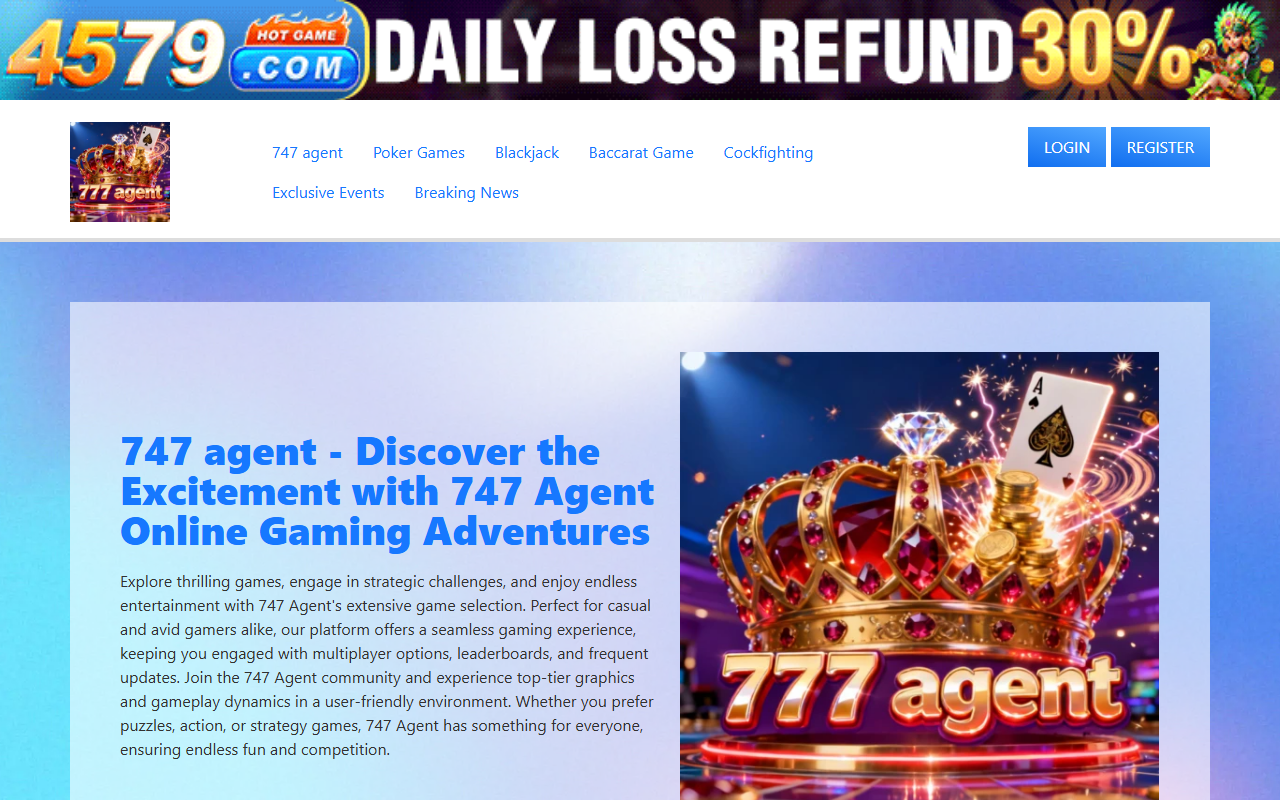 747agentbet.com screenshot