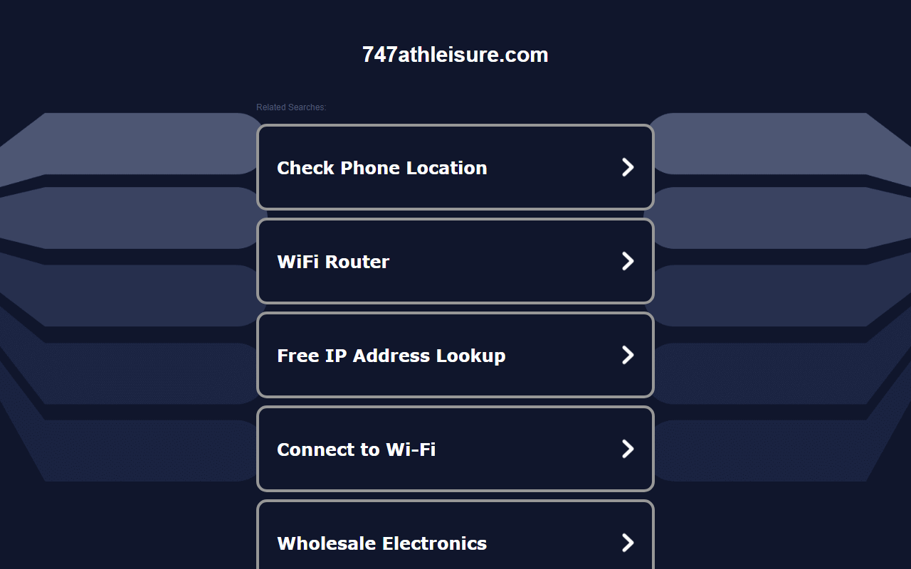 747athleisure.com screenshot