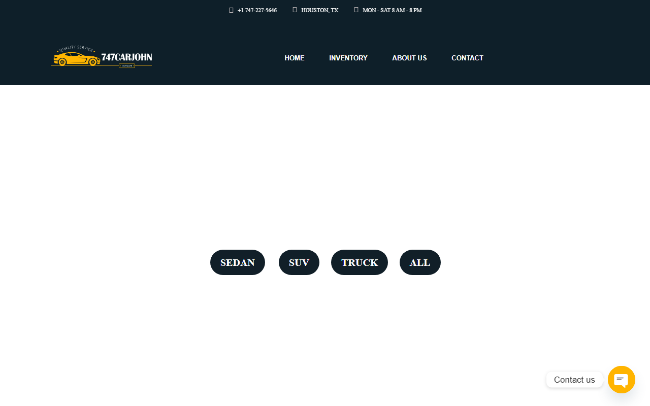 747carjohn.com screenshot
