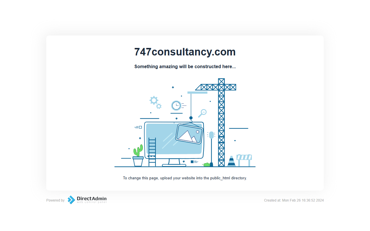 747consultancy.com screenshot