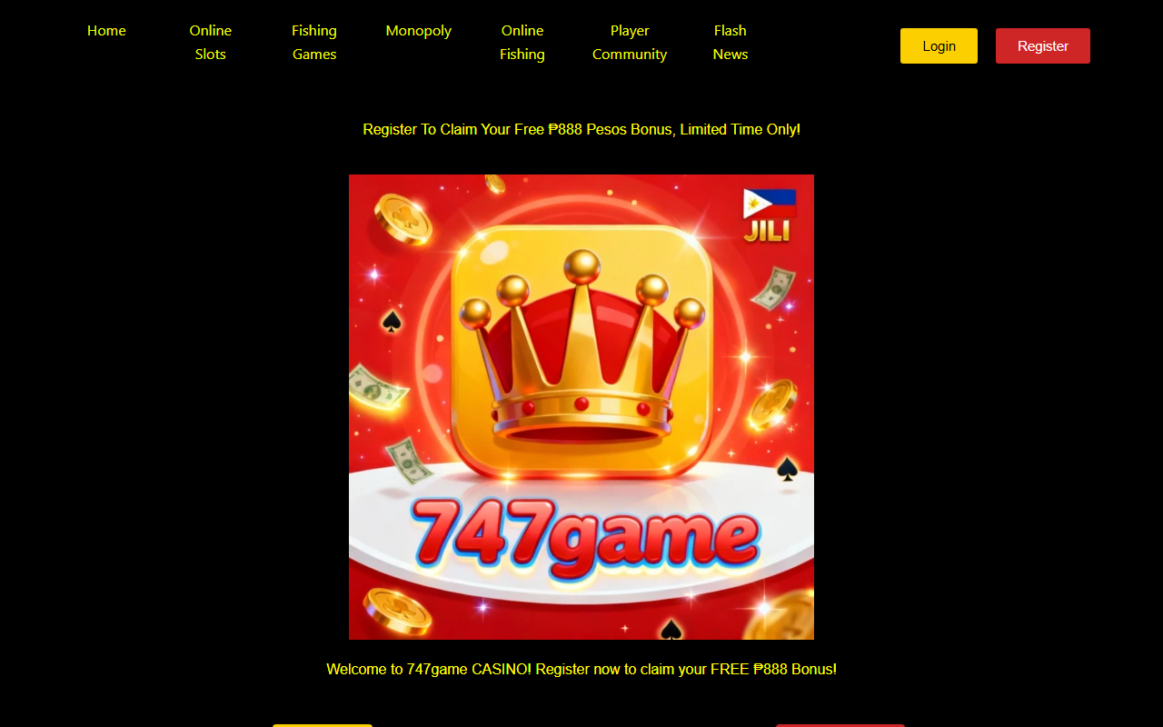 747game747.com screenshot
