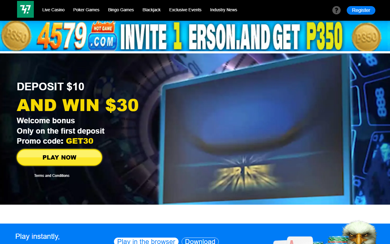 747livespin.com screenshot