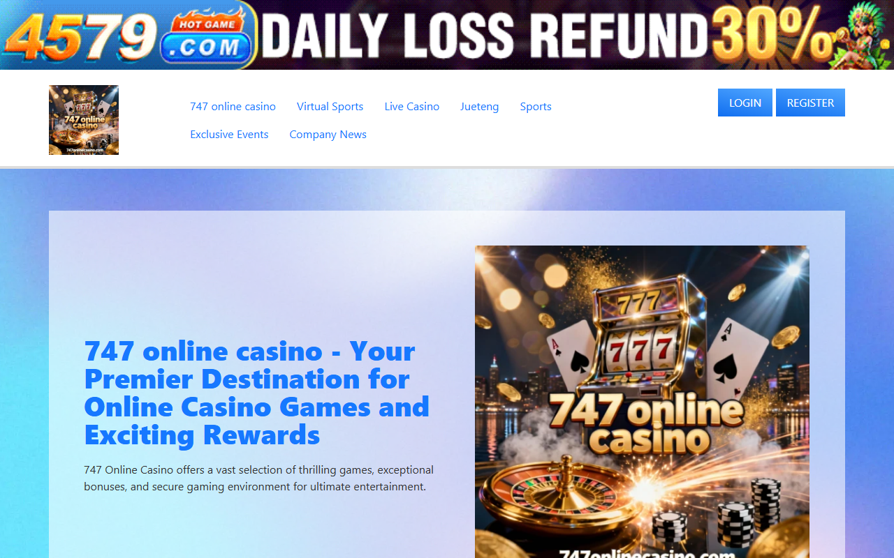747onlinecasino.com screenshot