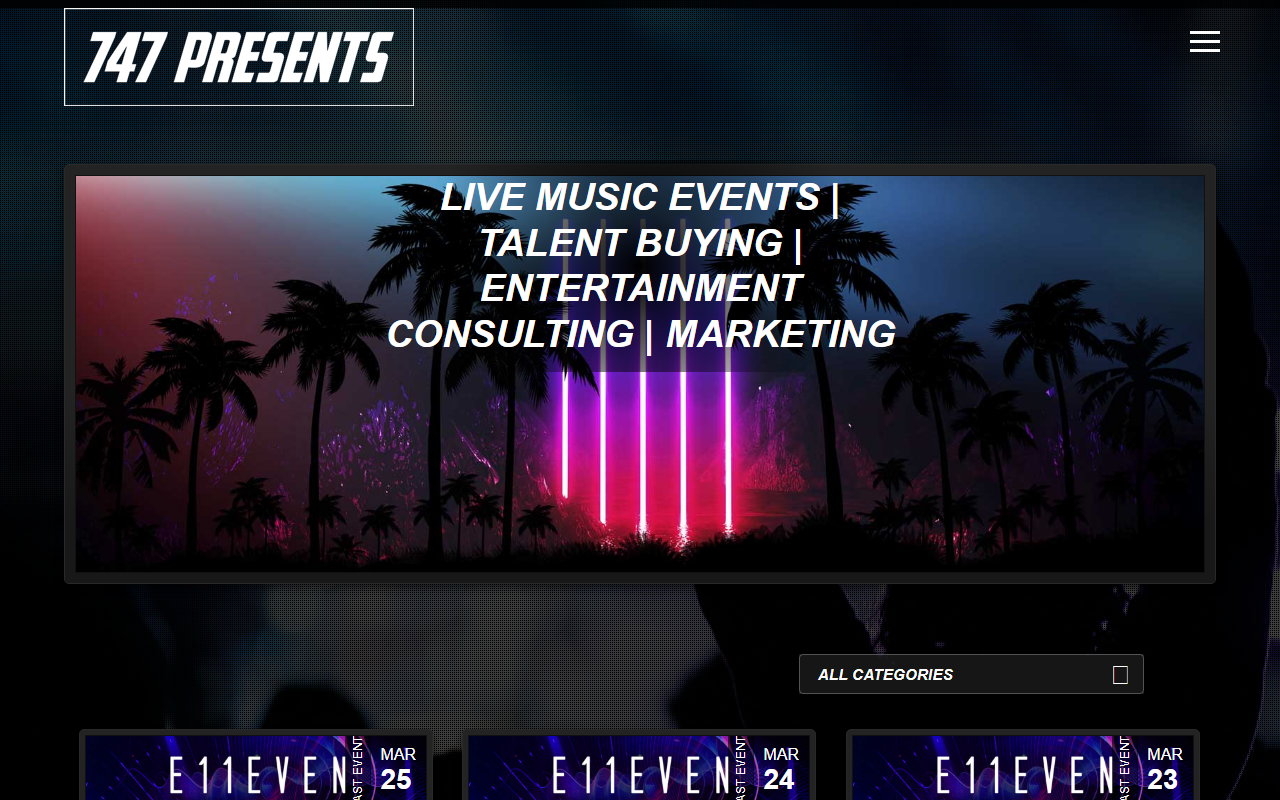747presents.com screenshot