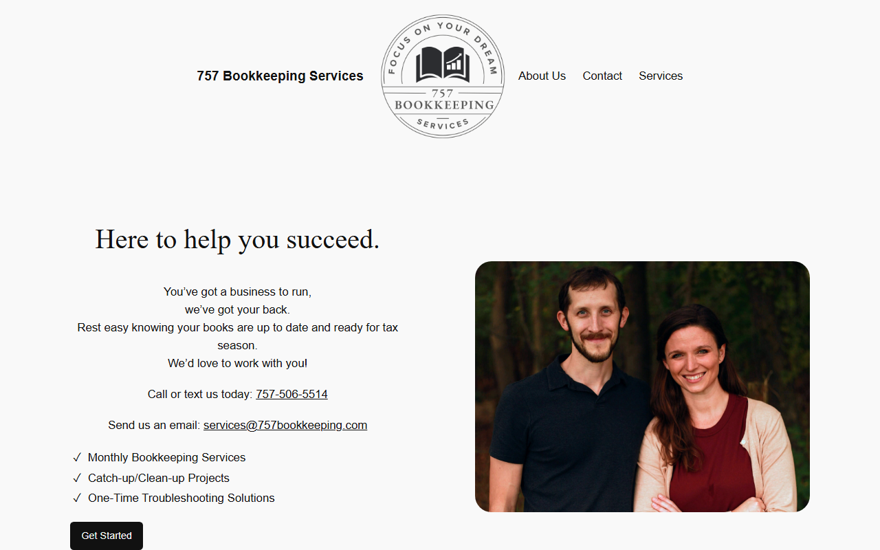 757bookkeeping.com screenshot