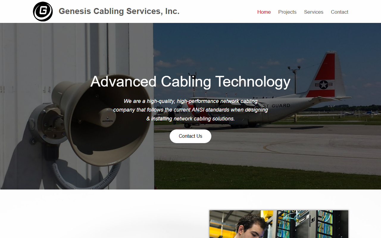 757cabling.com screenshot