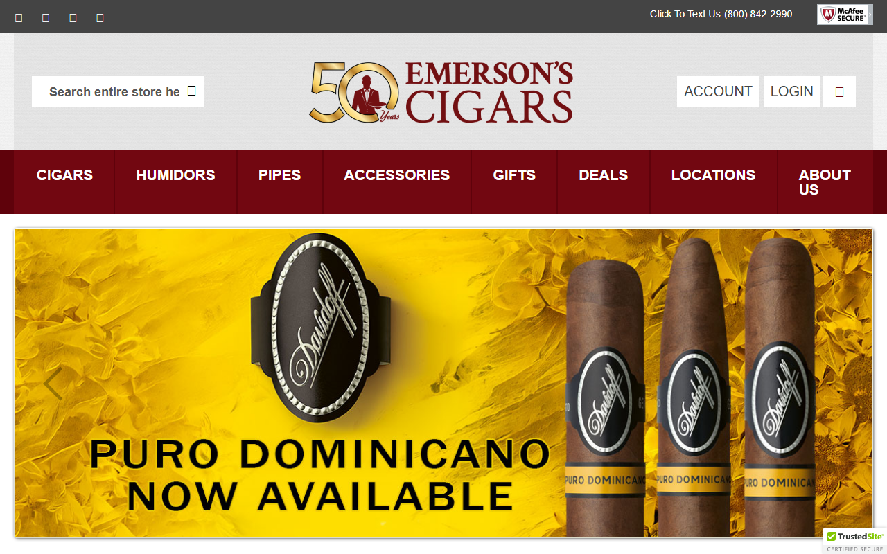 757cigardelivery.com screenshot