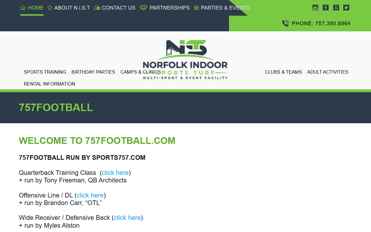 757football.com screenshot