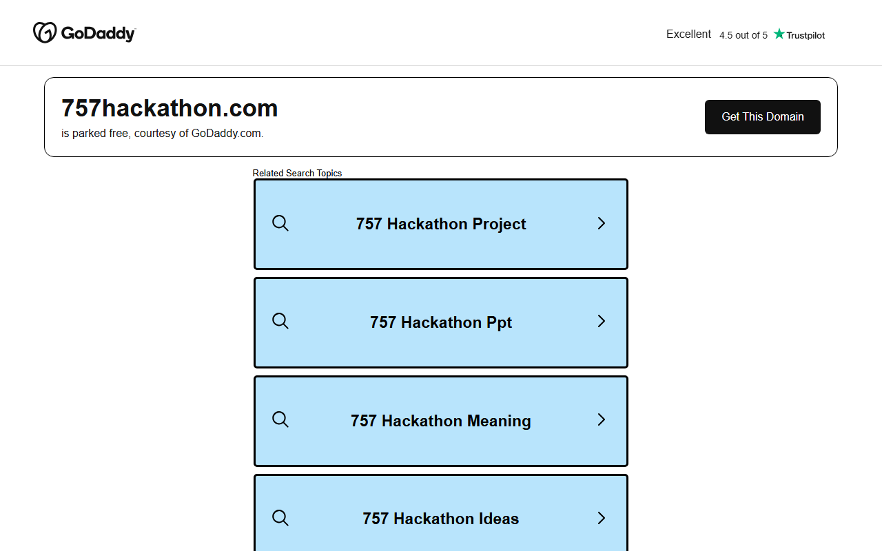 757hackathon.com screenshot