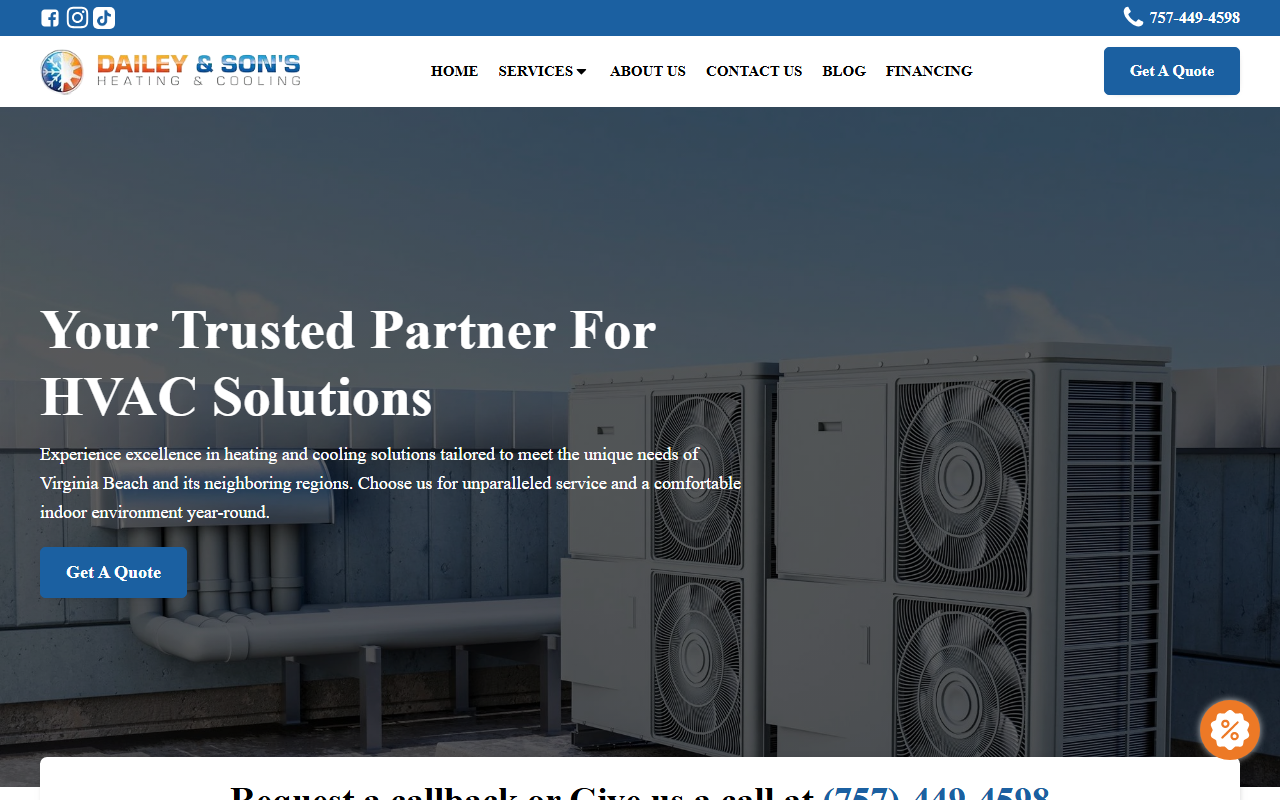 757hvacrepair.com screenshot