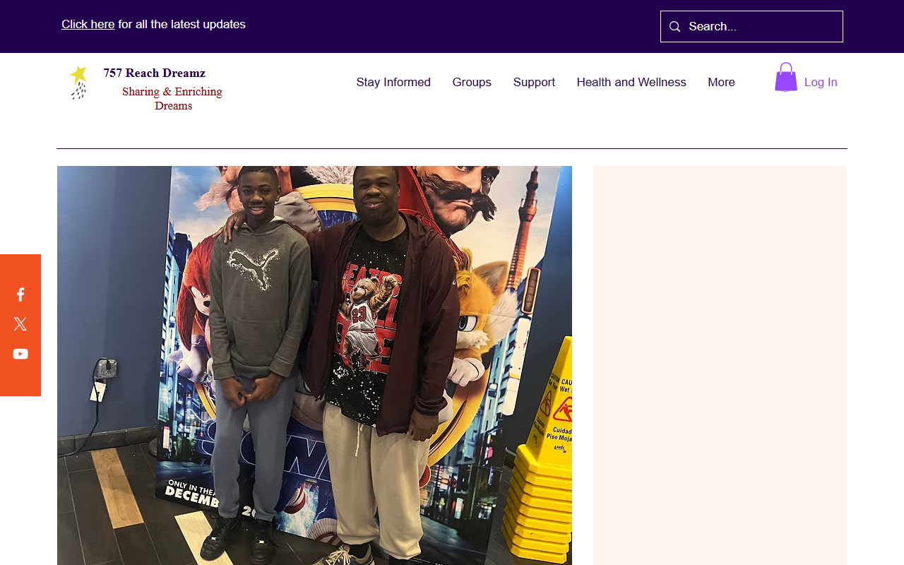 757reachdreamz.com screenshot