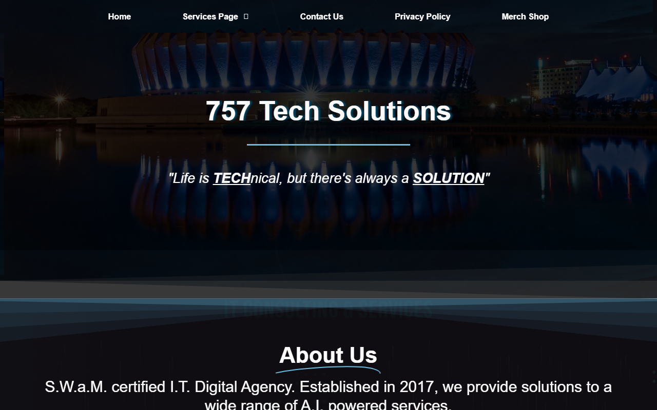 757techsolutions.com screenshot