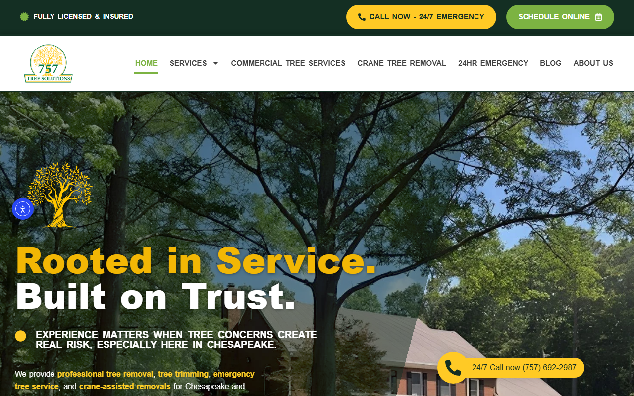 757treesolutions.com screenshot
