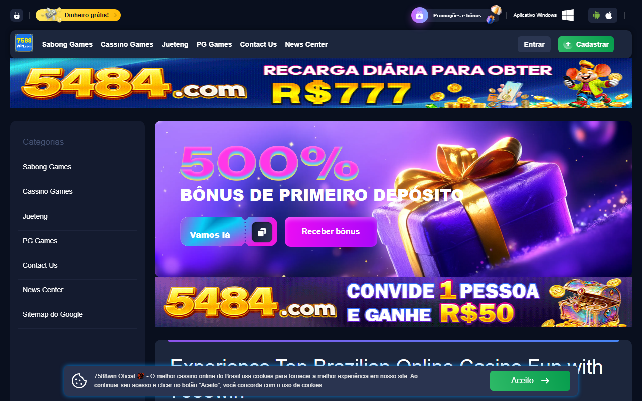 7588wincasino.com screenshot