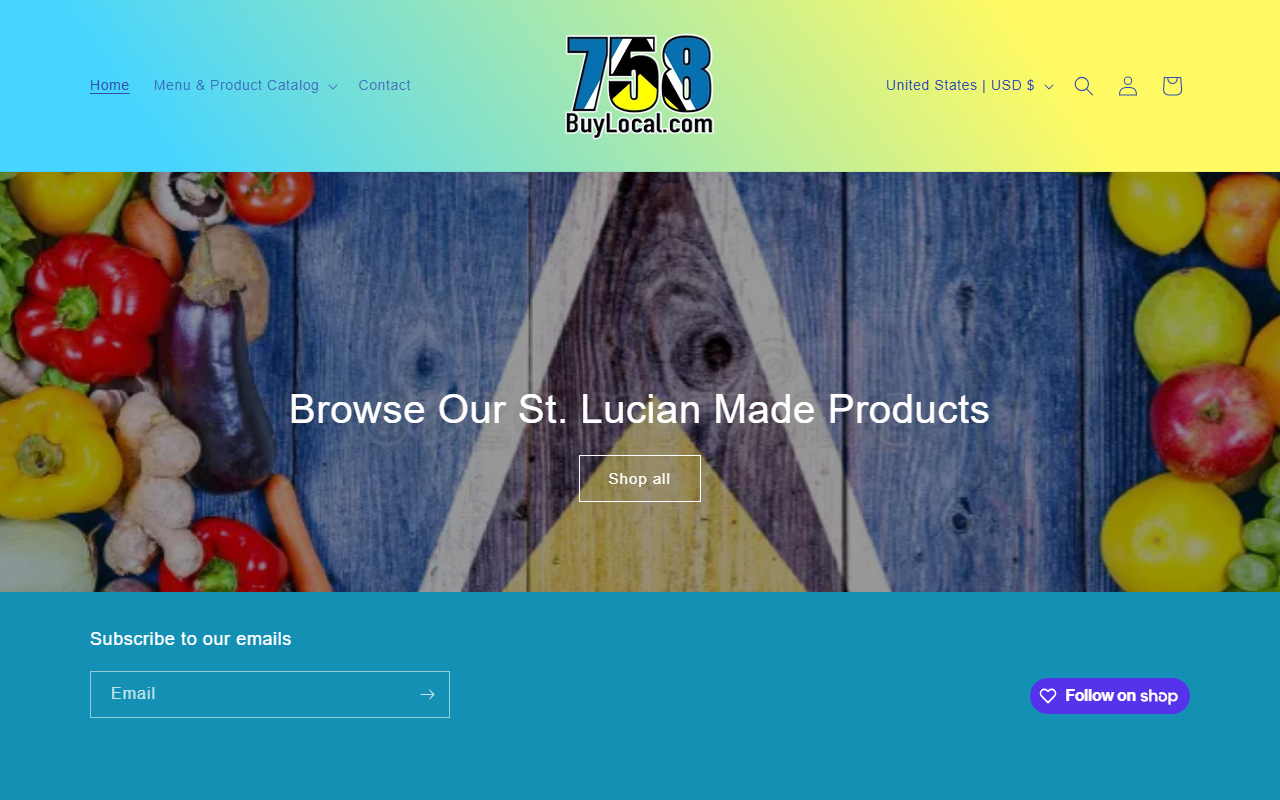 758buylocal.com screenshot
