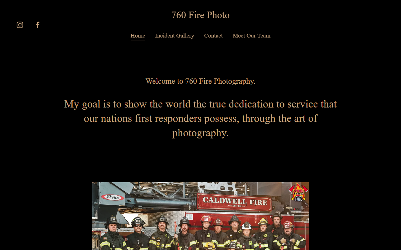 760firephoto.com screenshot