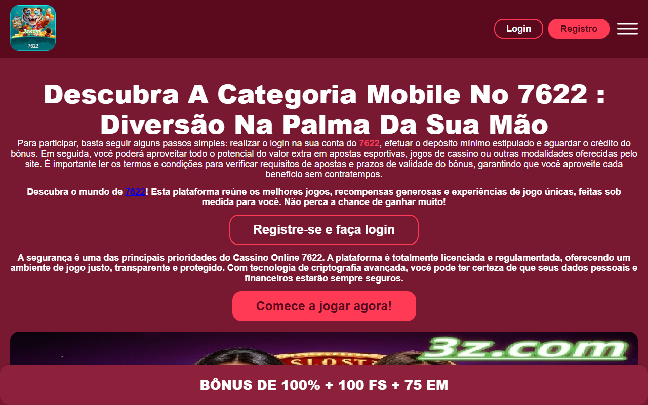 7622online.com screenshot
