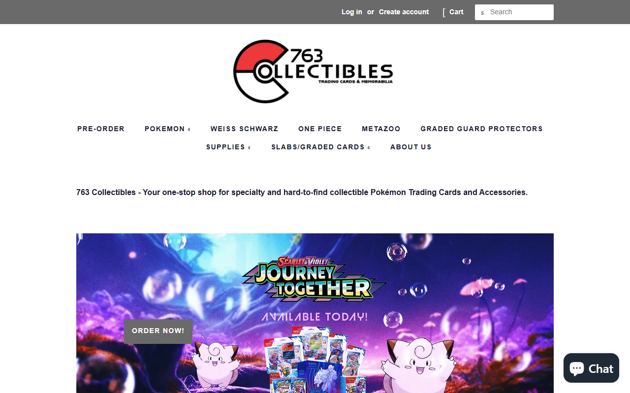 763collectibles.com screenshot