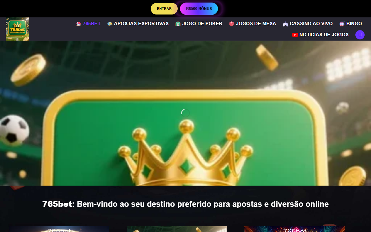 765betplataforma.com screenshot