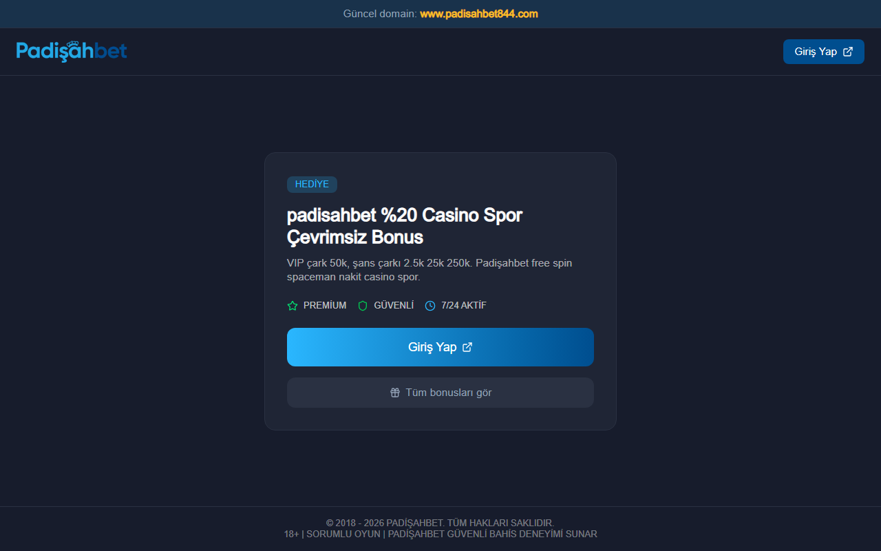 765padisahbet.com screenshot