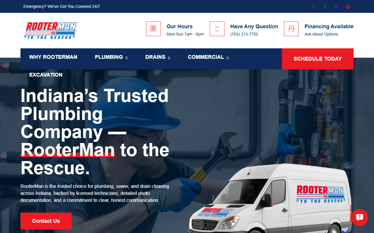 765plumber.com screenshot
