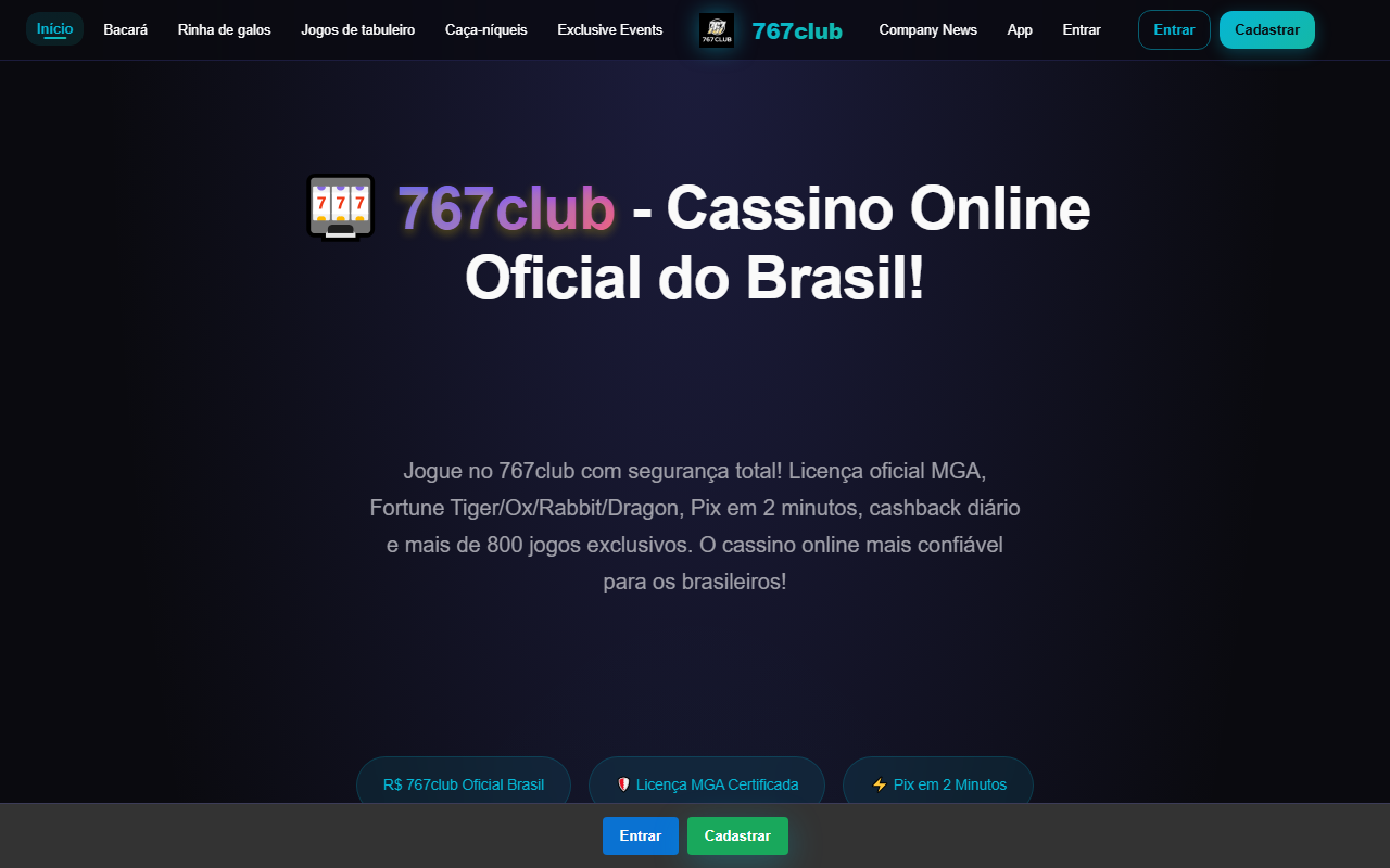 767clubvip.com screenshot