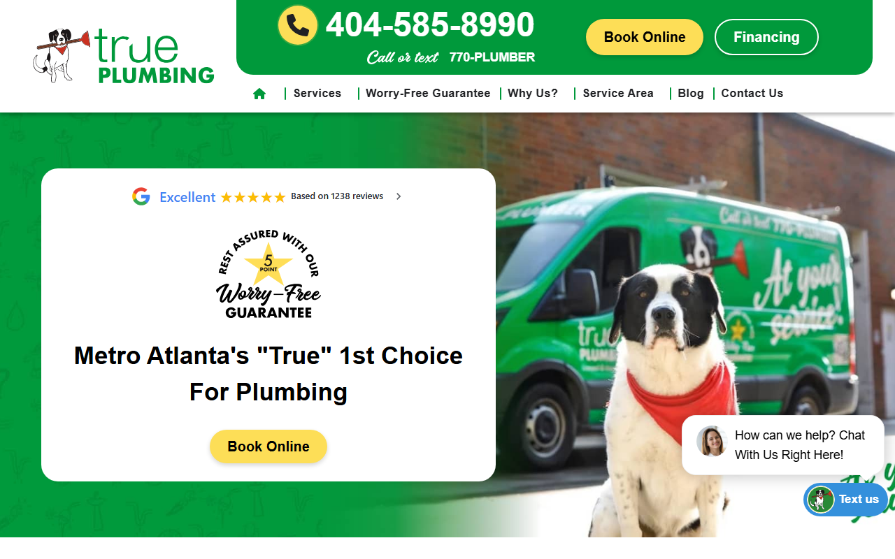 770-plumber.com screenshot