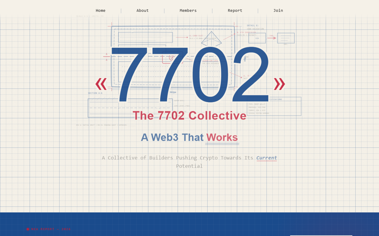 7702collective.com screenshot