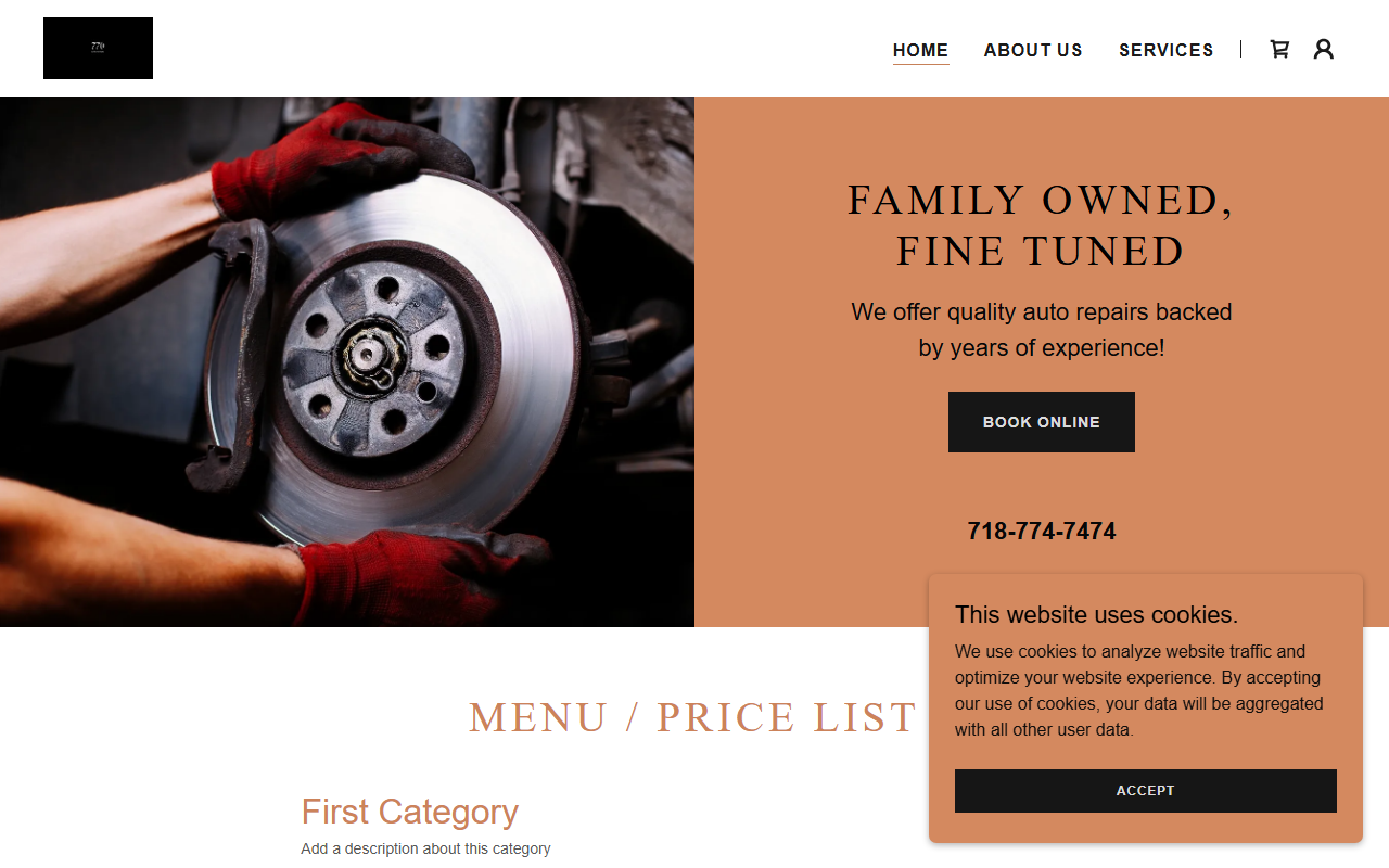 770autorepairs.com screenshot