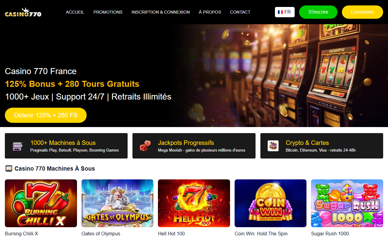 770casino-fr.com screenshot