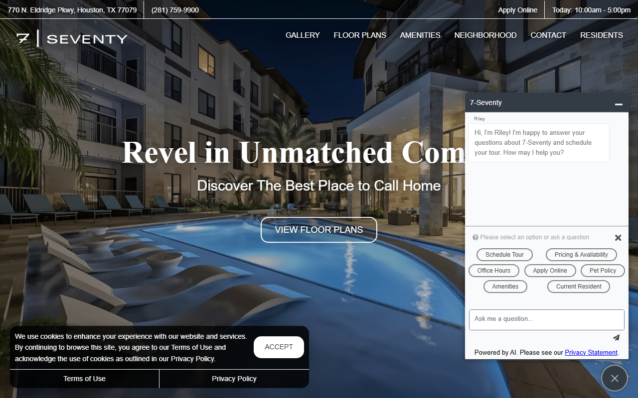 770eldridgeapts.com screenshot