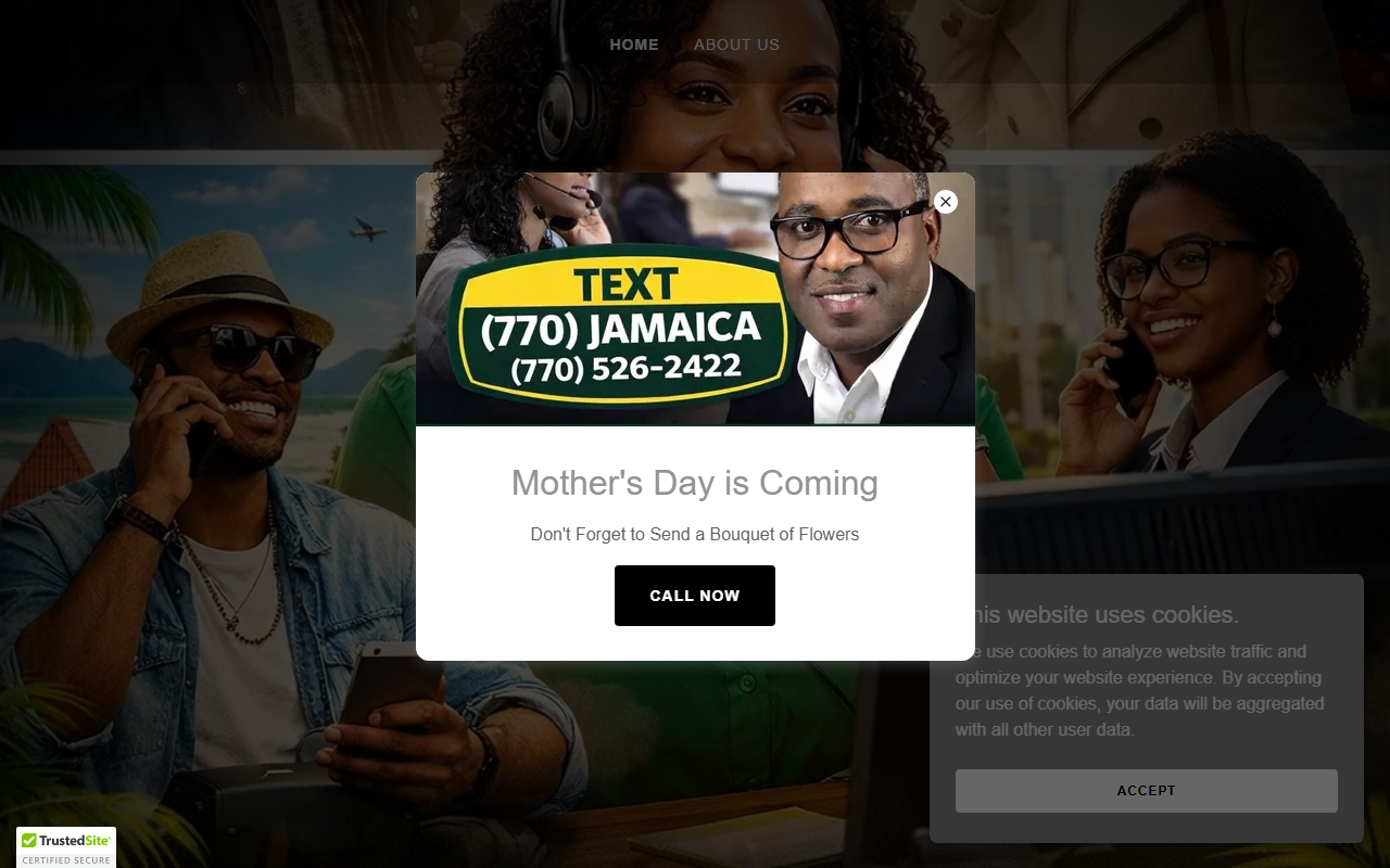 770jamaica.com screenshot