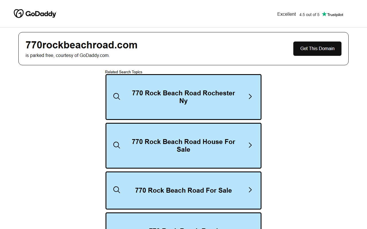 770rockbeachroad.com screenshot