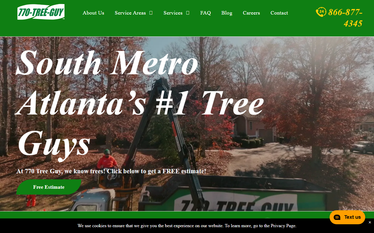 770treeguy.com screenshot