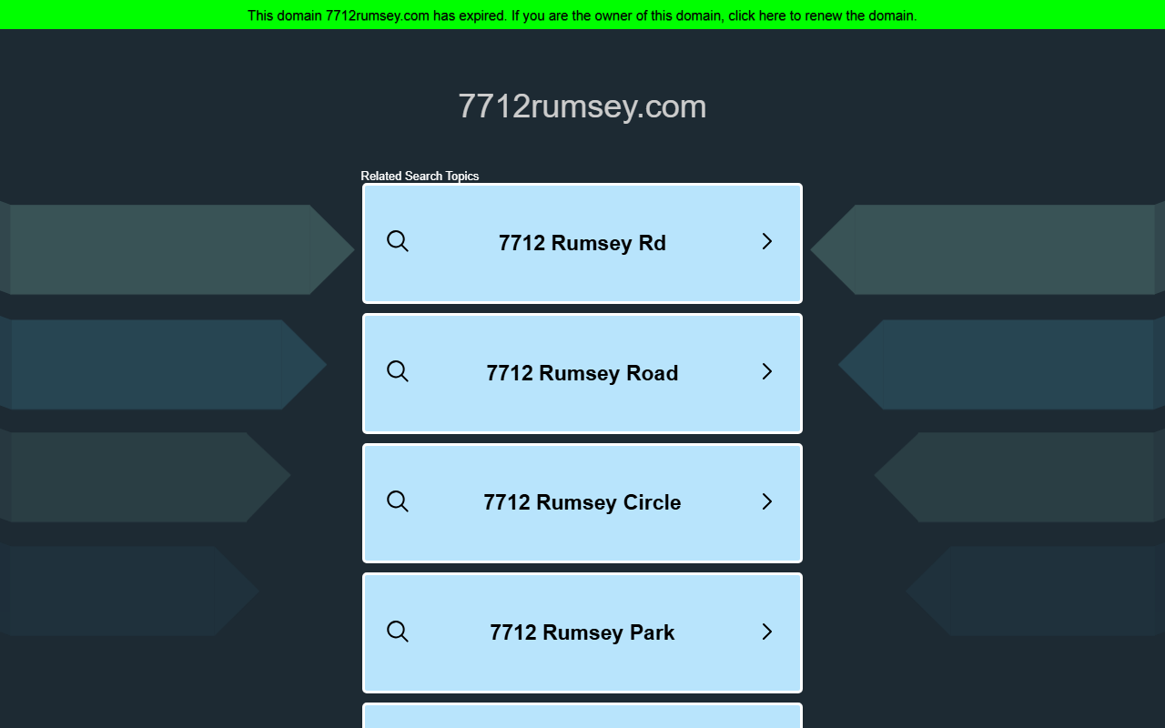 7712rumsey.com screenshot
