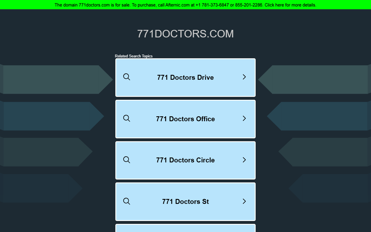 771doctors.com screenshot