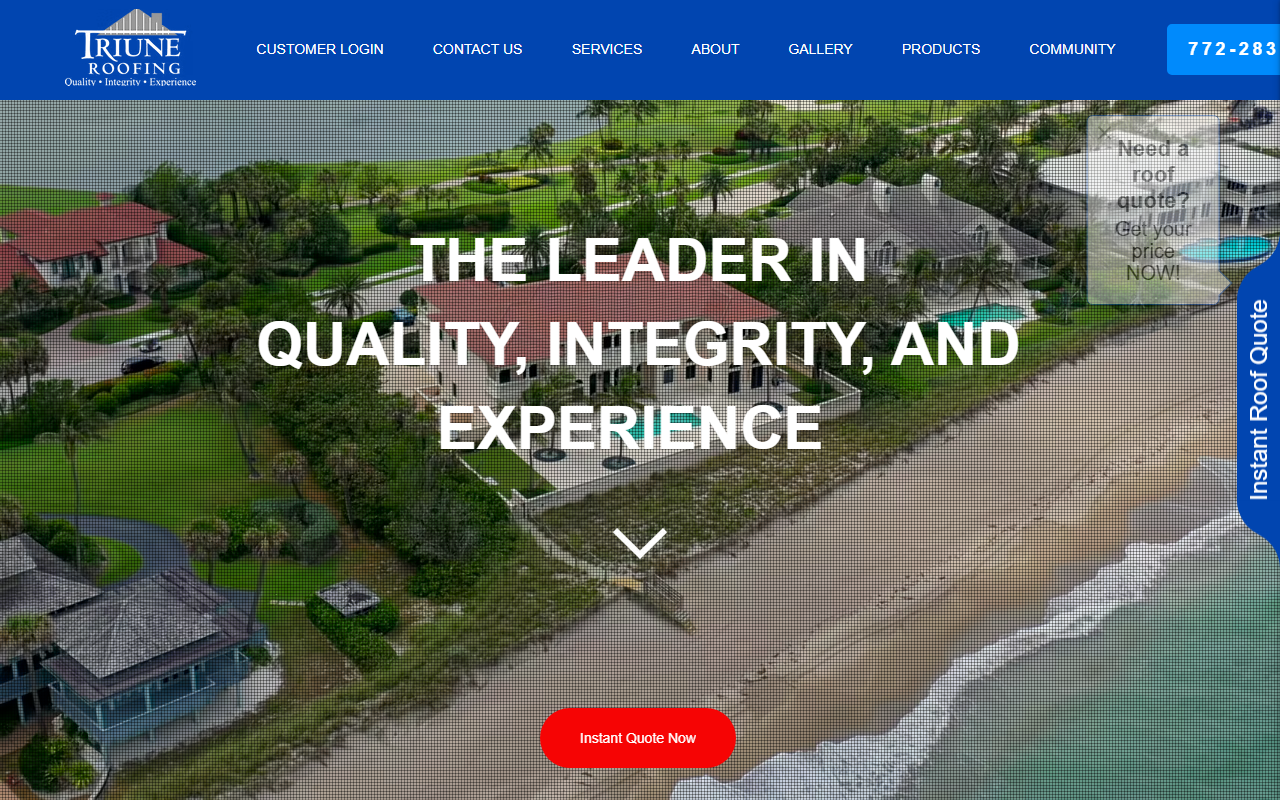 772283roof.com screenshot